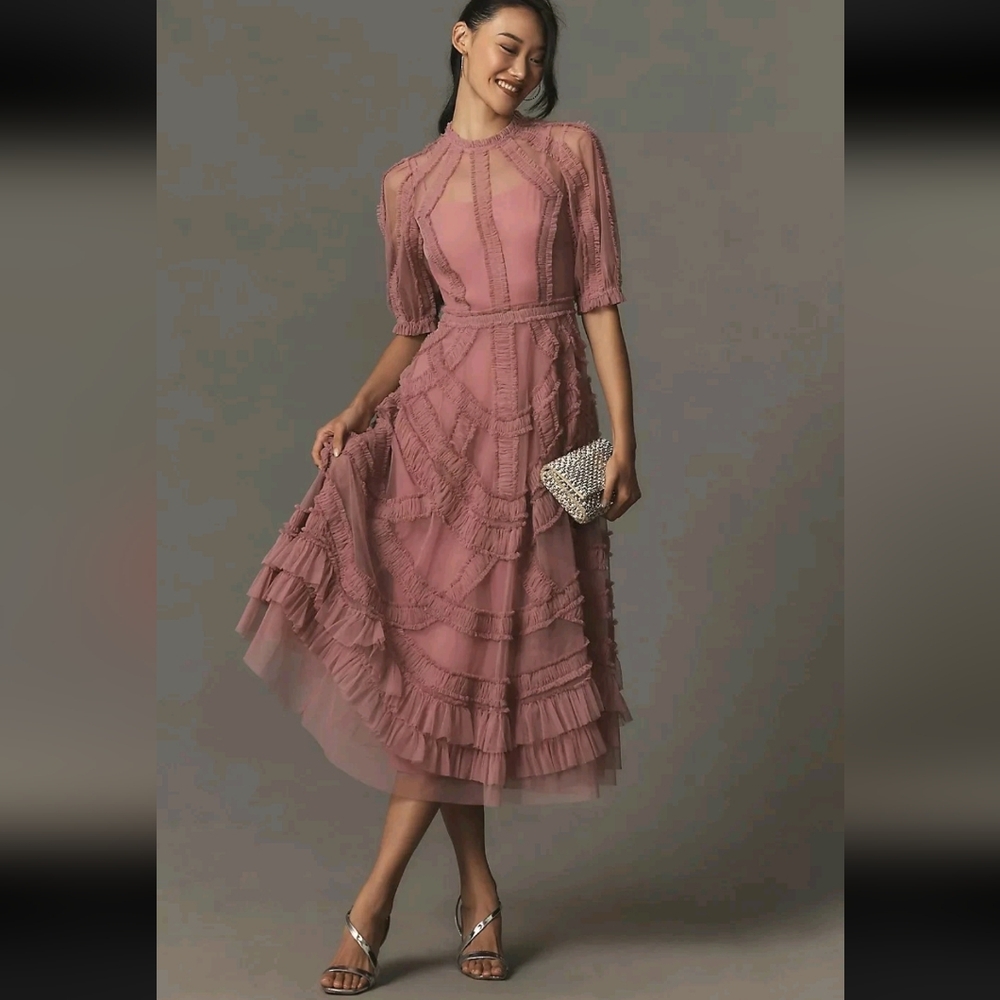 Anthropologie Mac Duggal 8058 Size 12 NWT